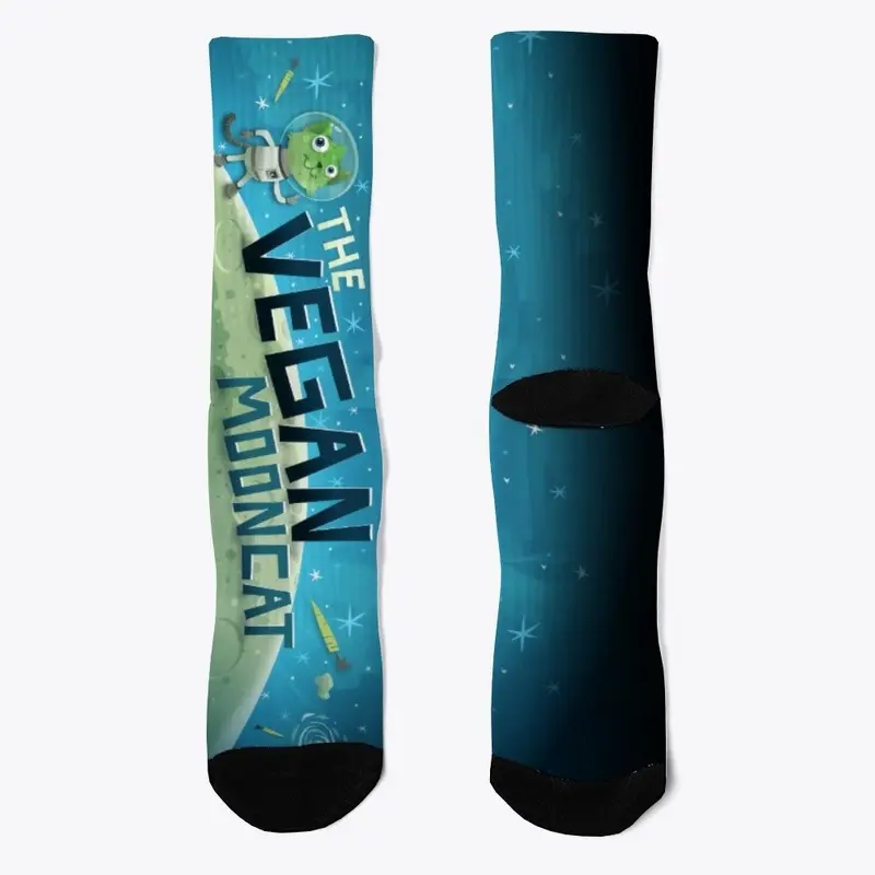 The Vegan Mooncat Socks