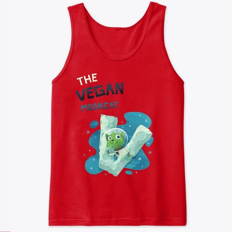 The Vegan Mooncat Tank Top