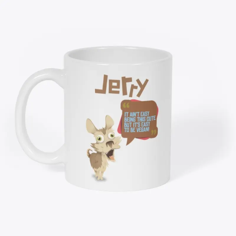 The Jerry Mug - Easy To Be Vegan